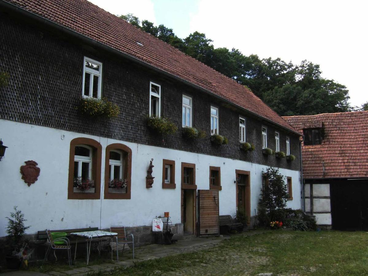 Ferienwohnung Hofgut Schackau Hofbieber Exterior foto